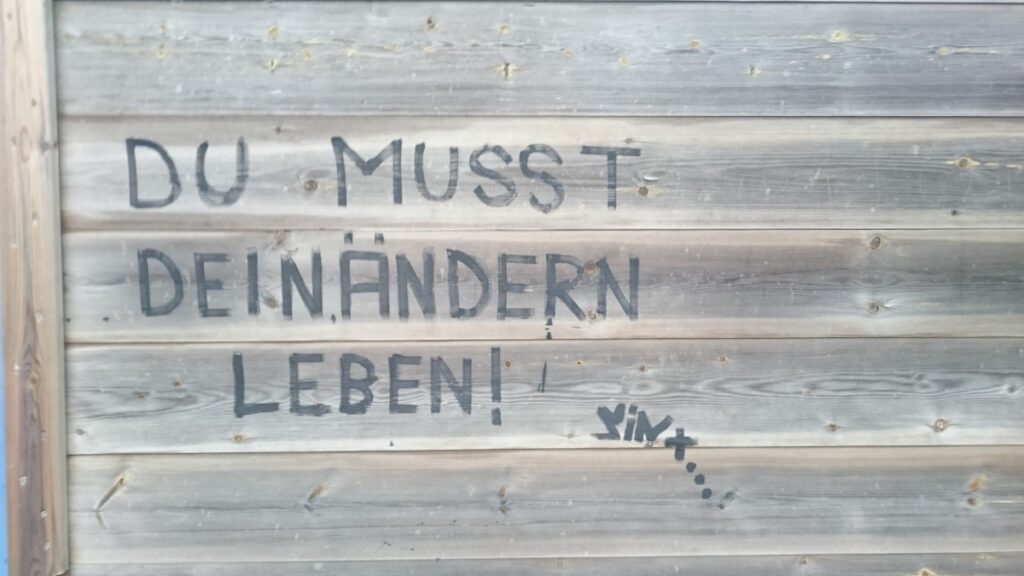 Du musst dein Ändern leben